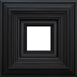 Miroir Carton Noir